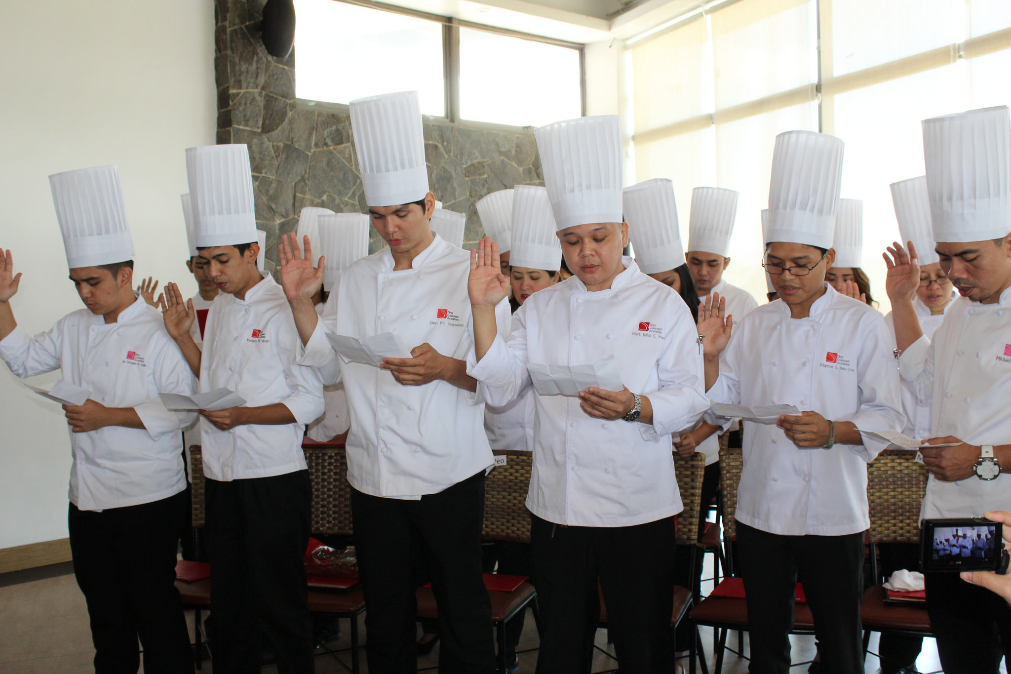 First Gourmet Academy Graduates